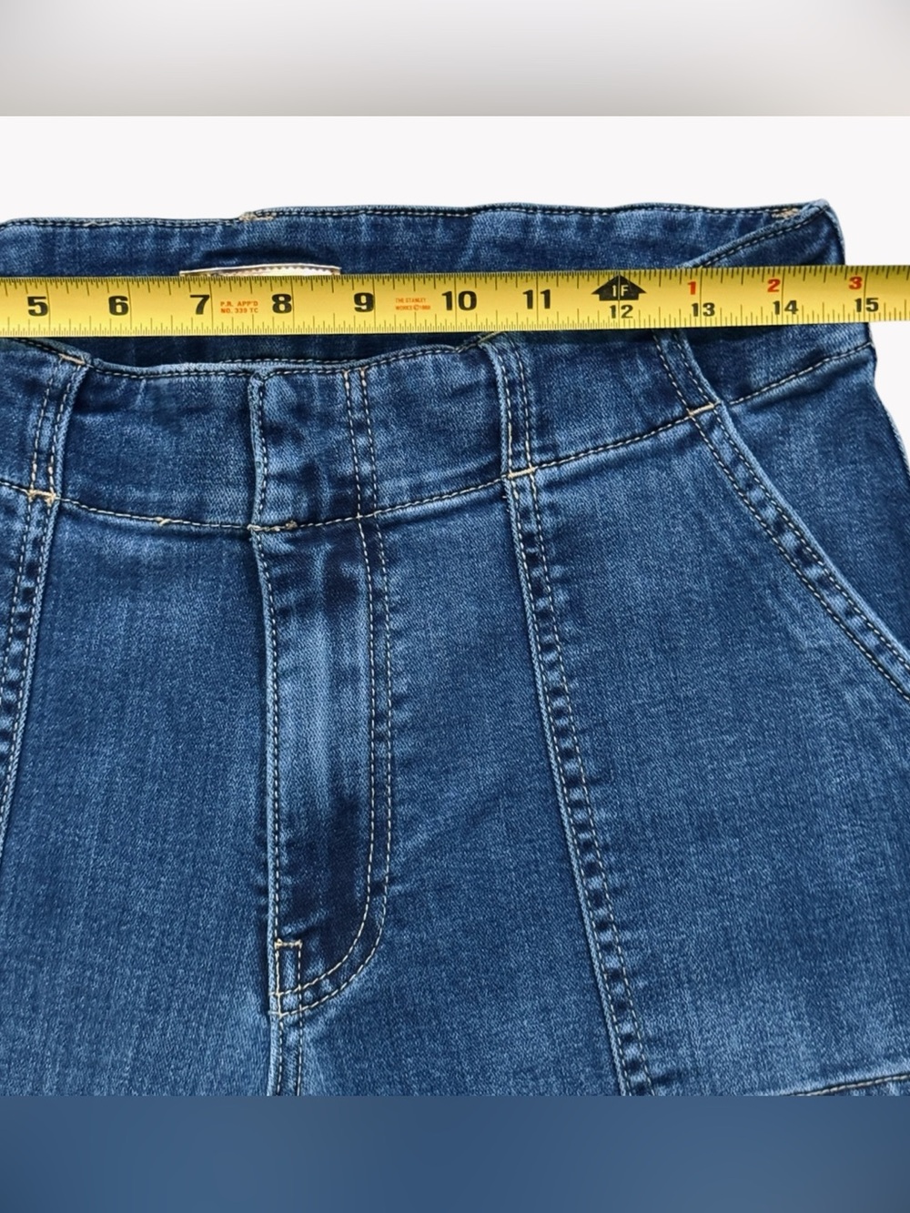 NEW! KUT from the Kloth Meg Wide Leg High Rise Raw Hem Jeans – Size 8 - Picture 6 of 8